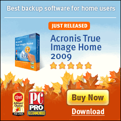 Acronis True Image 2009 Home