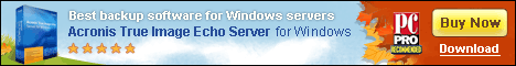 Acronis True Image Echo Server for Windows is the Best Backup Software for Windows Servers