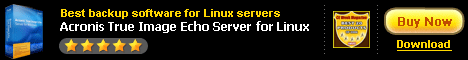 Acronis True Image Echo Server for Linux