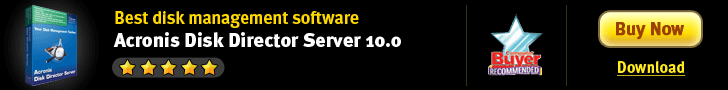 Acronis Disk Director Server 10.0