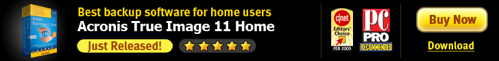 Acronis True Image 11 Home