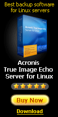 Acronis True Image Echo Server for Linux