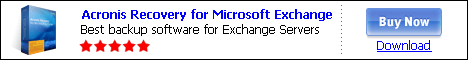 Acronis Recovery for Microsoft Exchange