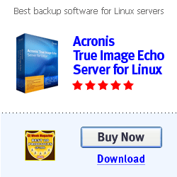 Acronis True Image Echo Server for Linux