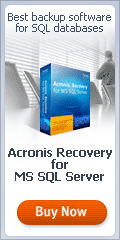 Acronis Recovery for MS SQL Server