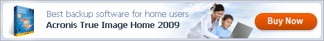 Acronis True Image 2009 Home