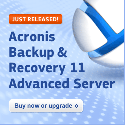 Acronis Backup & Recovery Advanced Server 250x250 ABR as 1 Acronis Backup & Recovery Advanced Server